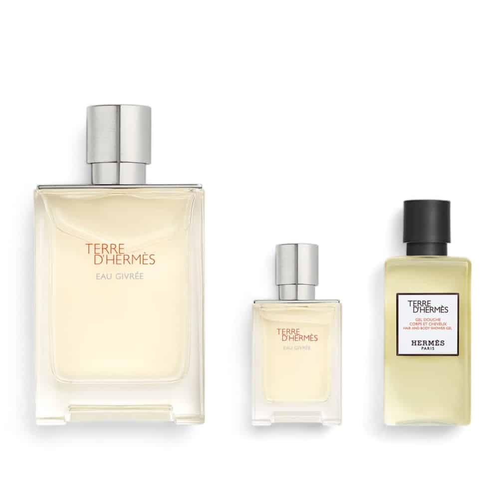 ست هدیه ادکلن مردانه تق د هرمس او گیوری  HERMES Terre d’Hermes Eau Givree