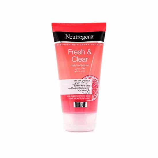 ژل اسکراب گریپ فروت نوتروژینا حجم 150 میل NEUTROGENA REFRESHINGLY CLEAR OIL FREE MOISTURISER