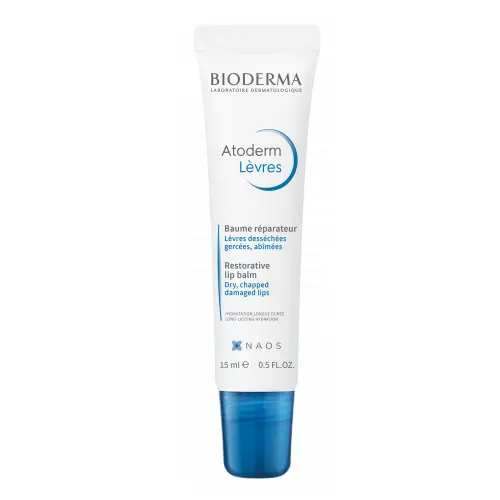 بالم لب تیوپی Atoderm  بایودرما  15 میل Bioderma
