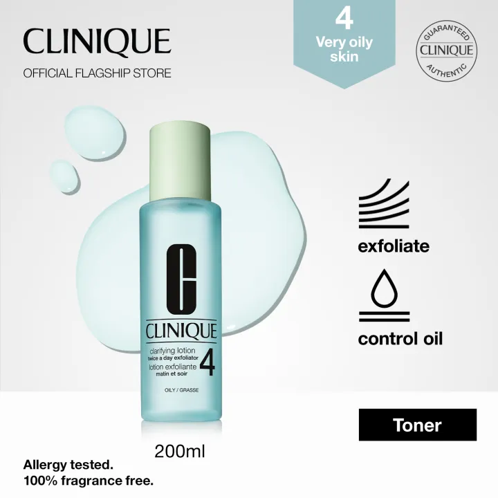 تونر شماره 4 کلینیک مناسب پوست چرب و خیلی چرب  Toner (number 4) clinique