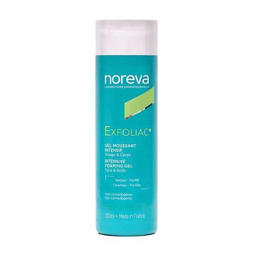 فوم ژل شست و شوی صورت و بدن اکسفولیک اینتنسیف نوروا200 میل | Noreva Exfoliac Intensive Foming Gel face and body200ml