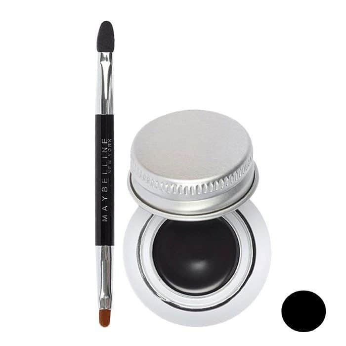 خط چشم ضد آب ژلی کاسه ای میبلین – مشکی  Maybelline Eyeliner Lasting Drama Gel Eyeliner-Black