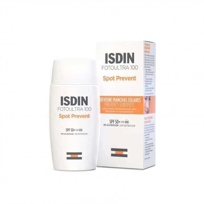 ضد آفتاب ایزدین Isdin ضد لک مدل اسپات پریونت Spot Prevent بی رنگ