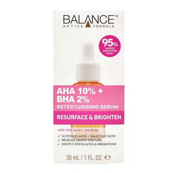 سرم لایه بردار و روشن کننده پوست بالانس 30میل Balance Balance Retuxturising Serum- Resurface & Brighten