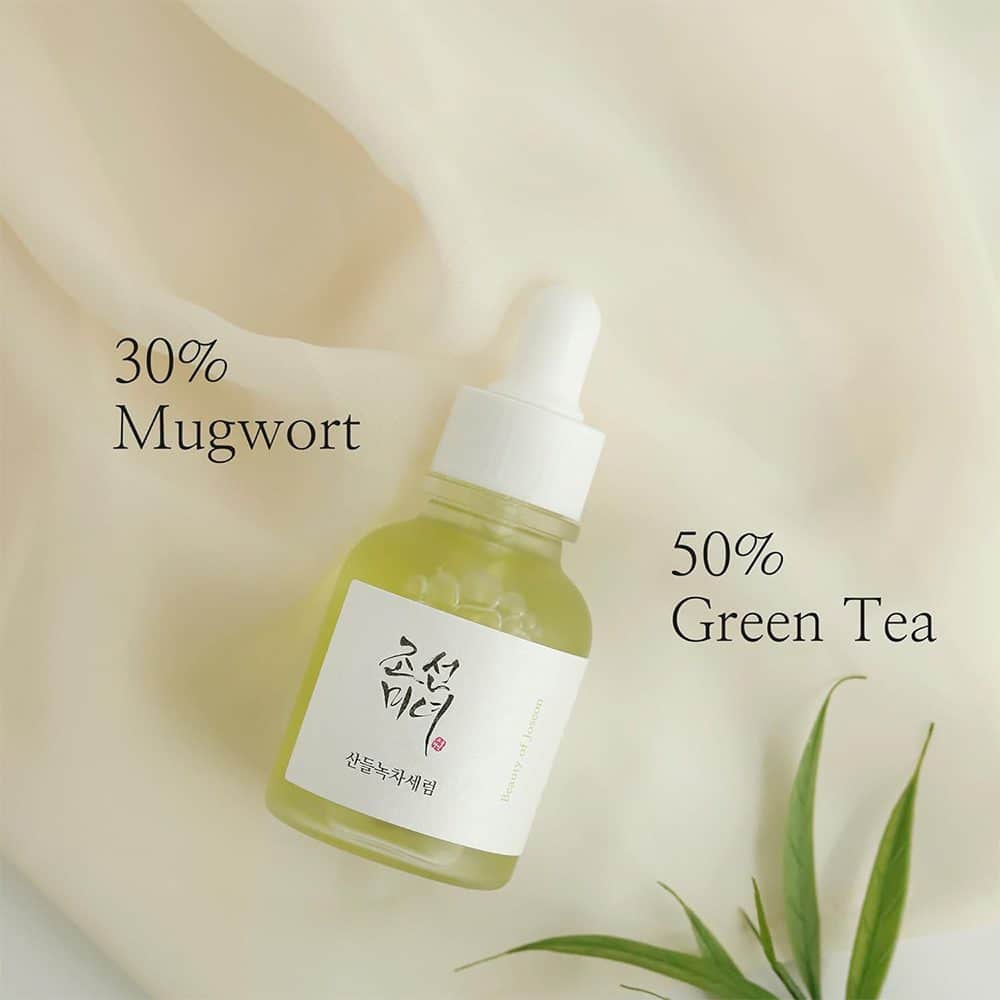 سرم ضد التهاب و آبرسان چای سبز و پنتنول بیوتی آف جوسان Beauty of Joseon Calming Serum Green Tea +