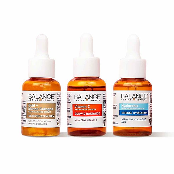 پک 3 عددی سرم های بالانس مدل Balance active formula the mighty 3 serum set