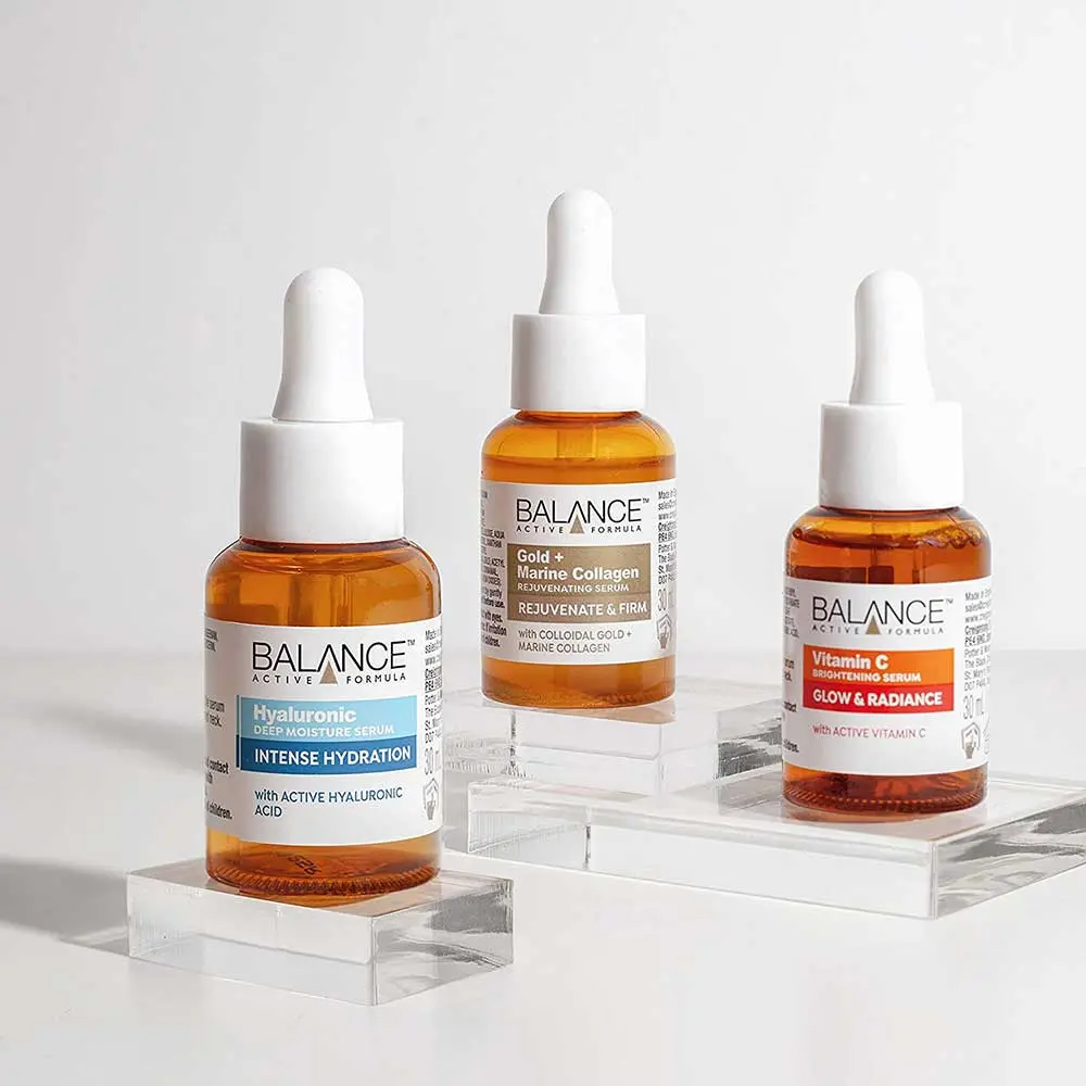 پک 3 عددی سرم های بالانس مدل Balance active formula the mighty 3 serum set