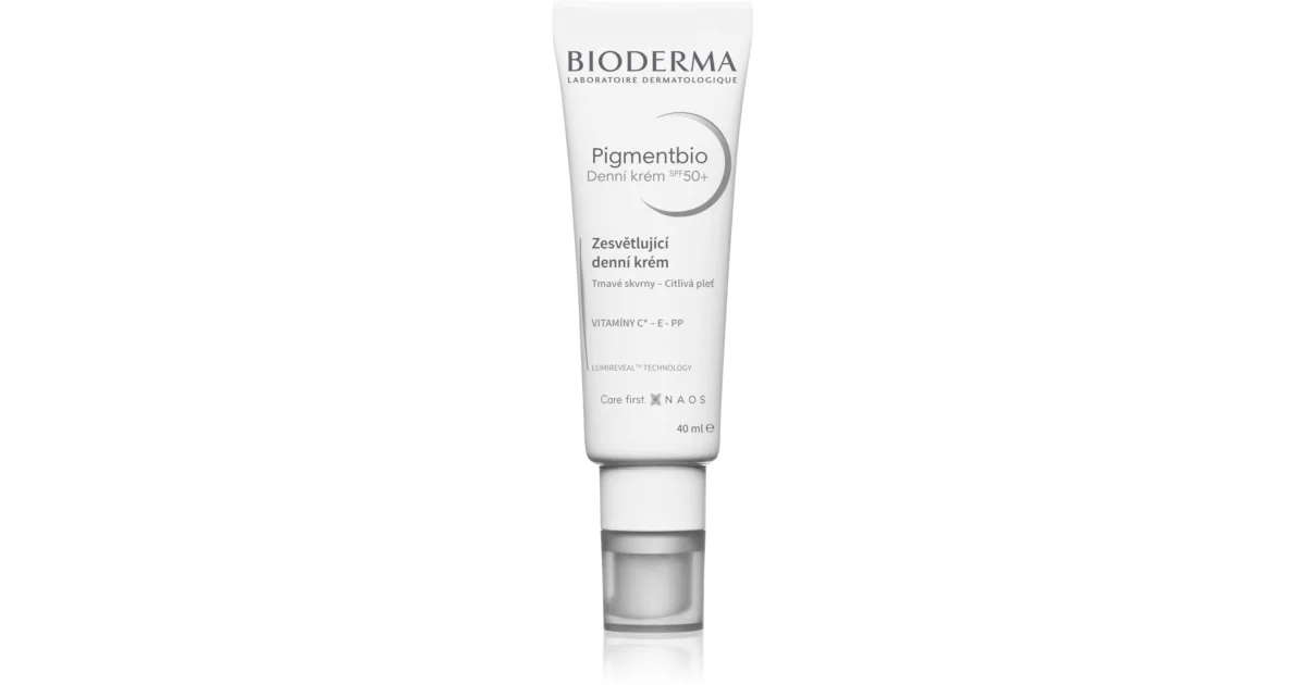 ضد آفتاب ضدلک اس پی اف 50 بایودرما Pigmentbio Daily Care SPF 50+ Bioderma