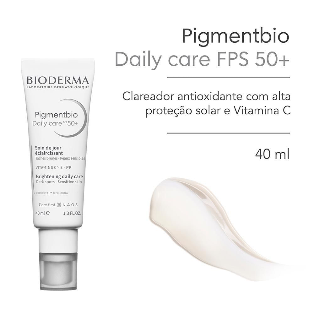 ضد آفتاب ضدلک اس پی اف 50 بایودرما Pigmentbio Daily Care SPF 50+ Bioderma