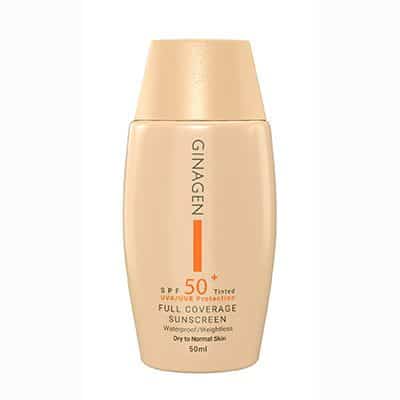 ضد آفتاب رنگی پوست نرمال و خشک شماره 03 ژیناژن