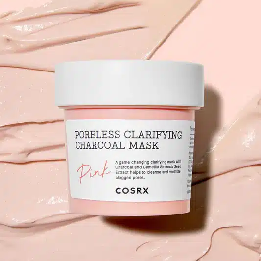 ماسک ذغال منافذ پینک کوزارکس 110 میل COSRX Poreless Clarifying Charcoal Mask Pink