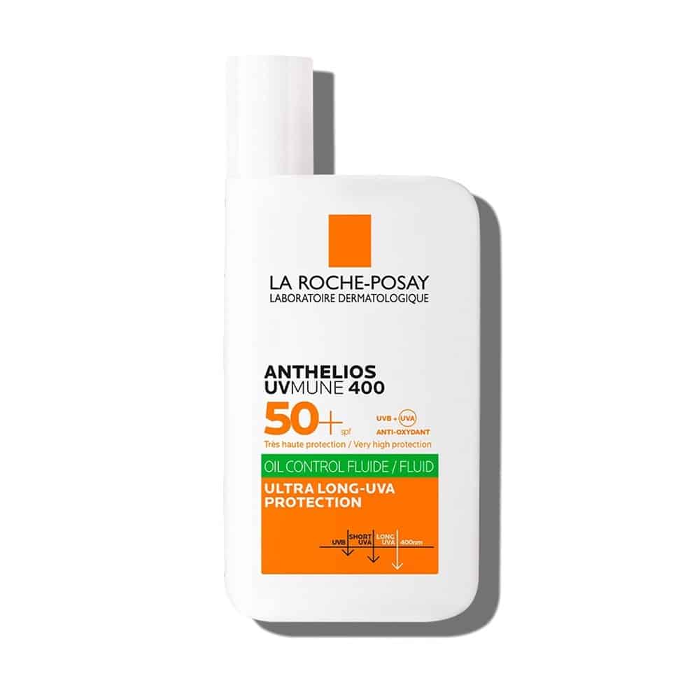 ضد آفتاب لاروش پوزای فلوئیدی بی رنگ کنترل چربی پوست حجم 50 میل LA ROCHE POSAY FLUID OIL CONTROL SPF50