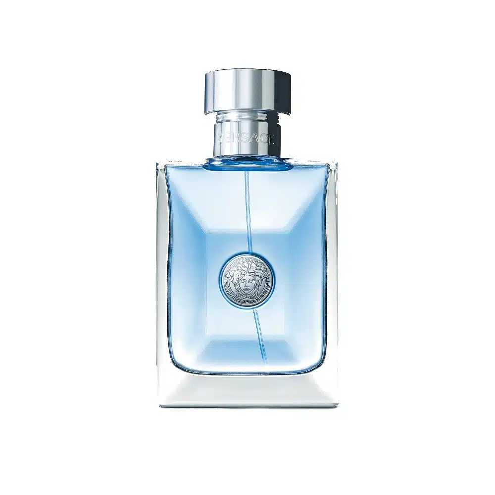 ست هدیه ادکلن مردانه ورساچه پورهوم (عطر 100 میل ، عطر 10 میل ، کیف ورساچ) (ورساچه آبی) Versace Pour Homme