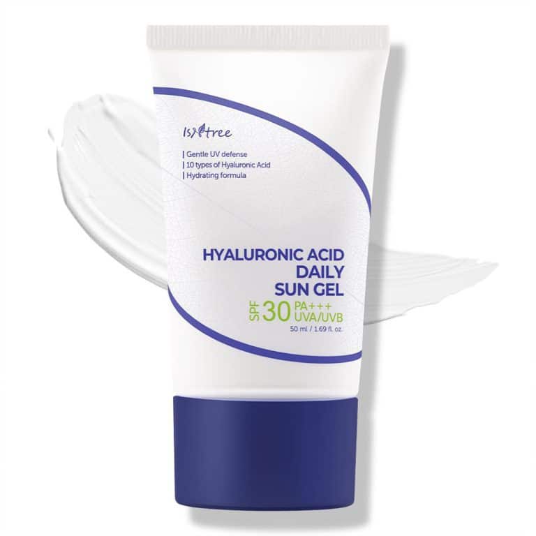 ضد آفتاب ژلی هیالورونیک اسید و تسکین دهنده ایزنتری  Isntree Hyaluronic Acid Daily Sun Gels SPF30