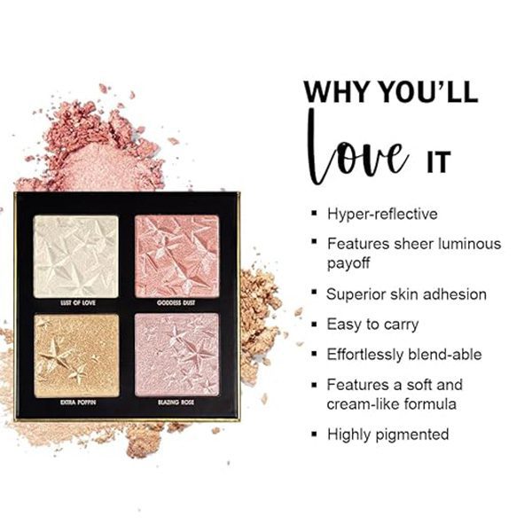 پالت هایلایتر فوراور52 FOREVER52 DESERT GLOW HIGHLIGHTER PALETTE – DGH003