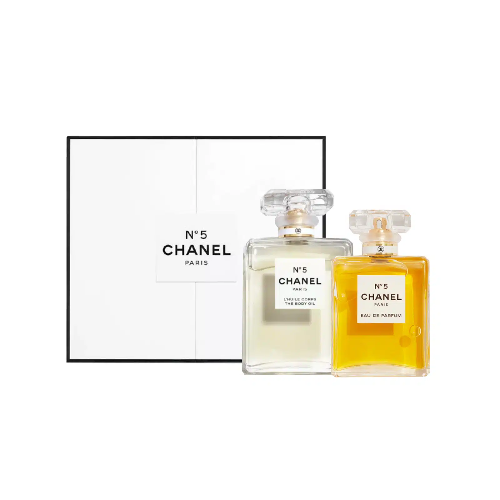 ست هدیه عطر ادکلن زنانه شماره 5 شنل(ادوپرفیوم 50 میل و روغن بدن 100 میل) Chanel N°