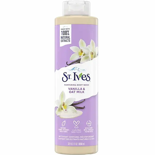 شامپو بدن سنت ایوز St.Ives مدل وانیل و شیر جو دوسر اصل 650 میل