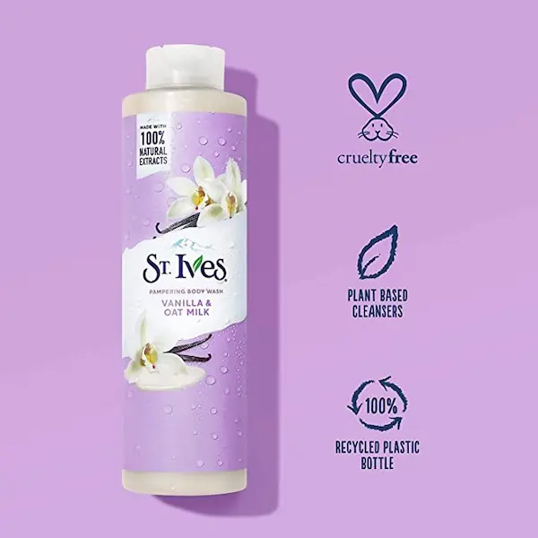 شامپو بدن سنت ایوز St.Ives مدل وانیل و شیر جو دوسر اصل 650 میل
