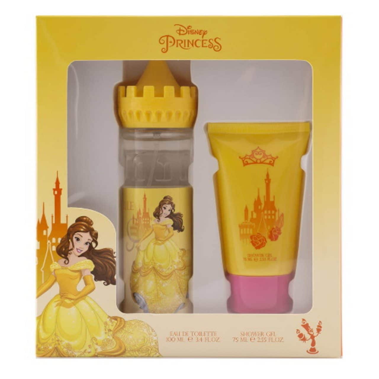 ست هدیه عطر ادکلن دخترانه دیزنی پرنسس (ادو تویلت 100 میل ، شاور ژل 75 میل)  disney princess
