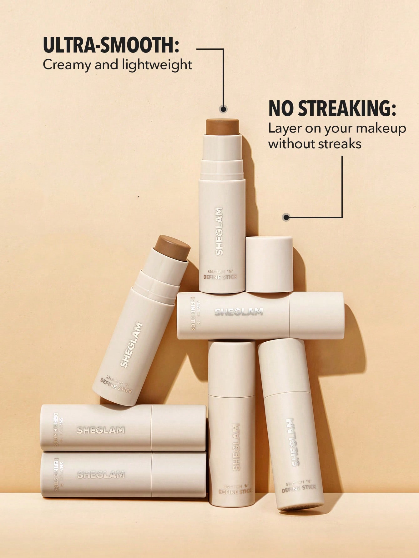 شیگلم کانتور استیکی 7.5 گرم در رنگ های مختلف GLOWIN’ UP SKIN STICK
