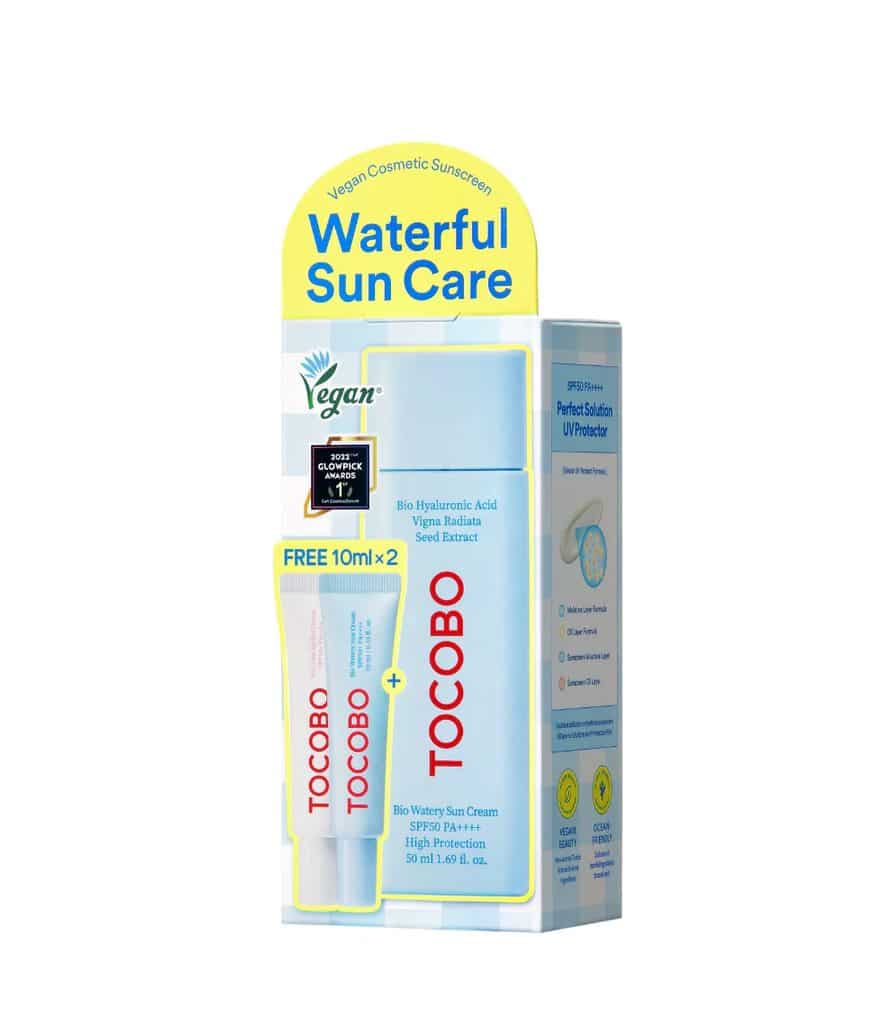 پک ضد آفتاب بیو واتری پنبه ای Waterful sun care توکوبو TOCOBO