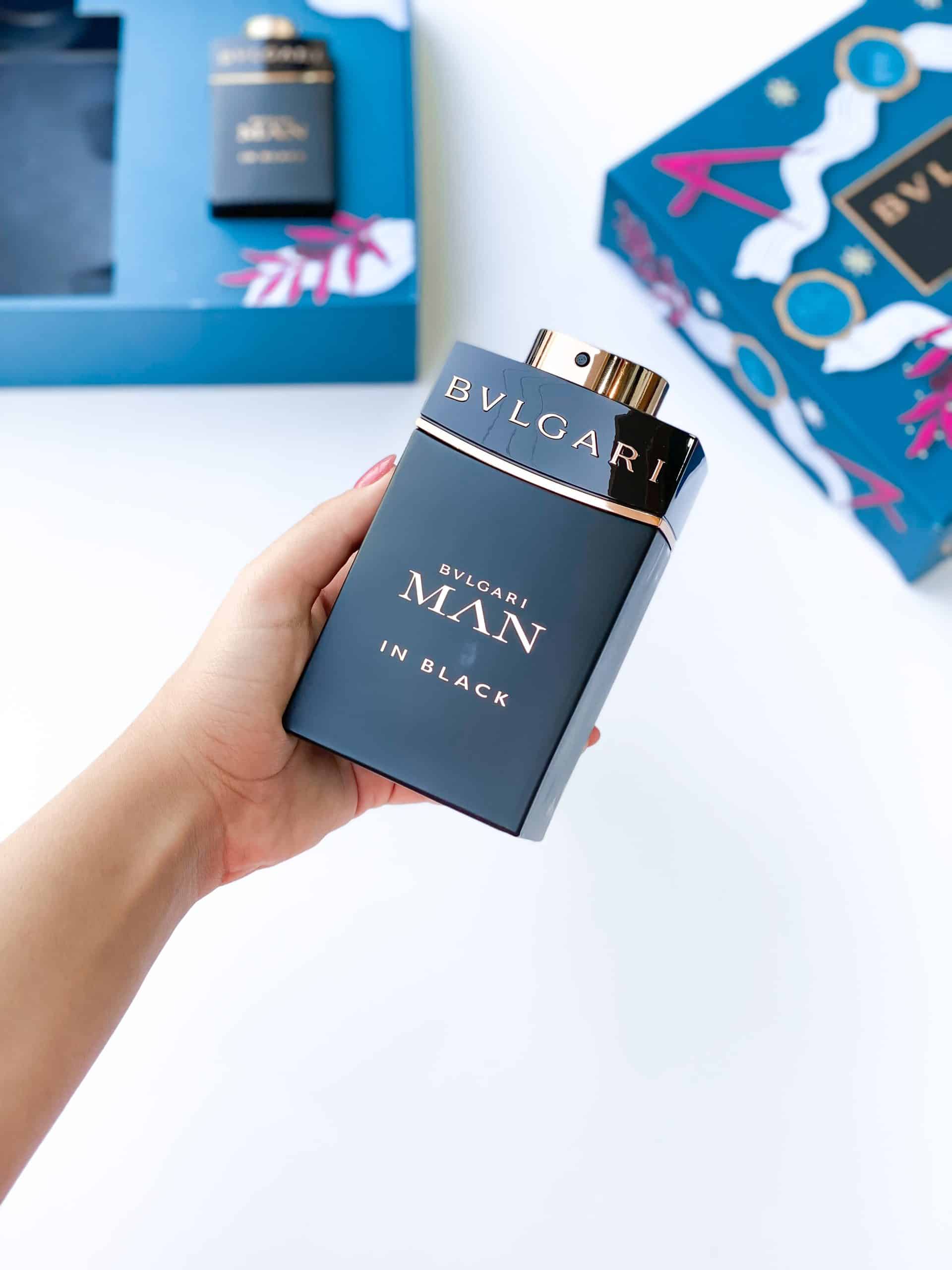 ست هدیه ادکلن مردانه بولگاری منBvlgari Man In Black حجم 100 میل و 15 میل(جیبی)