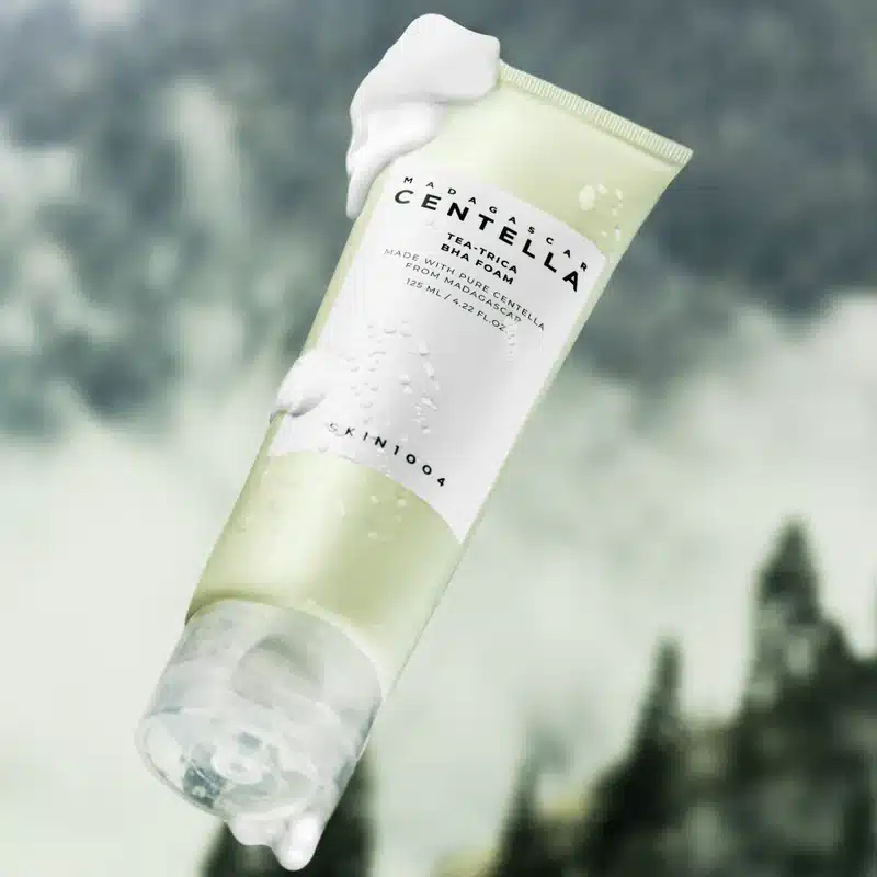 فوم بی اچ ا چای ماداگاسکار سنتلا تریکا اسکین 1004 SKIN1004 Madagascar Centella Tea Trica BHA Foam