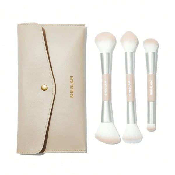 ست براش دو سر 3 عددی شیگلم Sheglam Set Brush