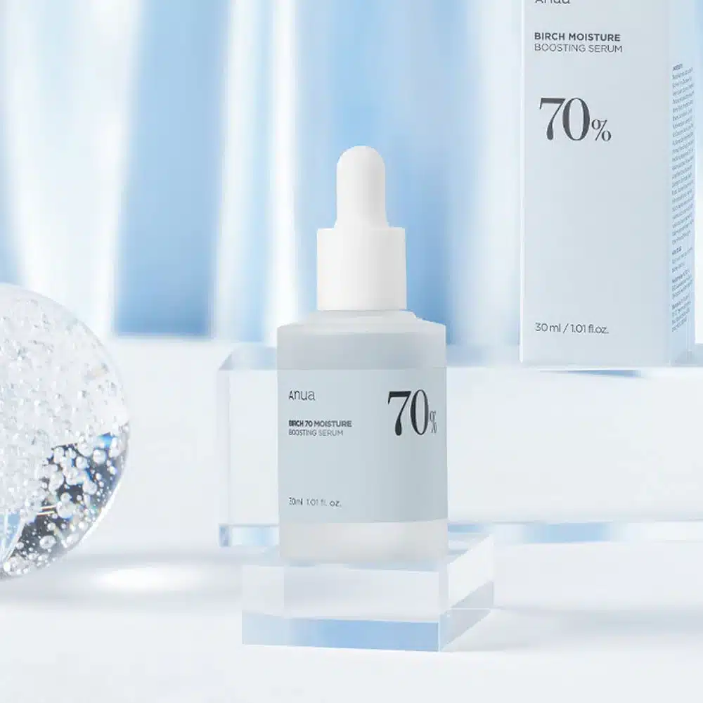 سرم تقویت کننده رطوبت آنوا Anua BIRCH 70 MOISTURE BOOSTING SERUM 30ml