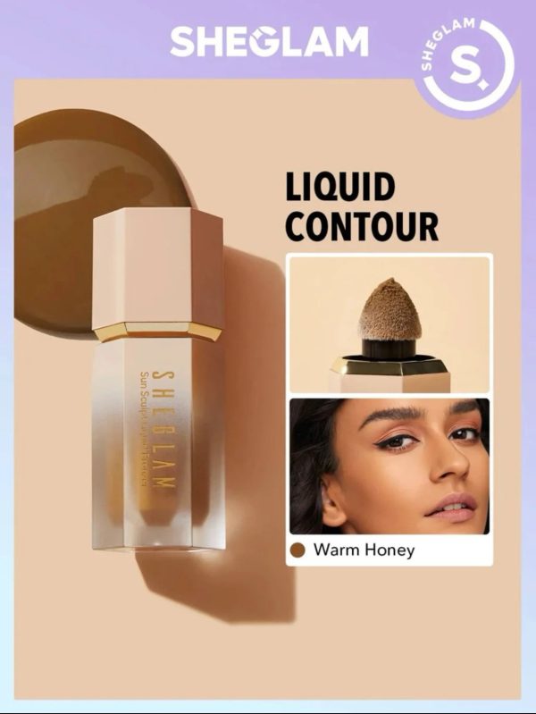 کانتور مایع شیگلم SHEGLAM (warm honey)liquid contour