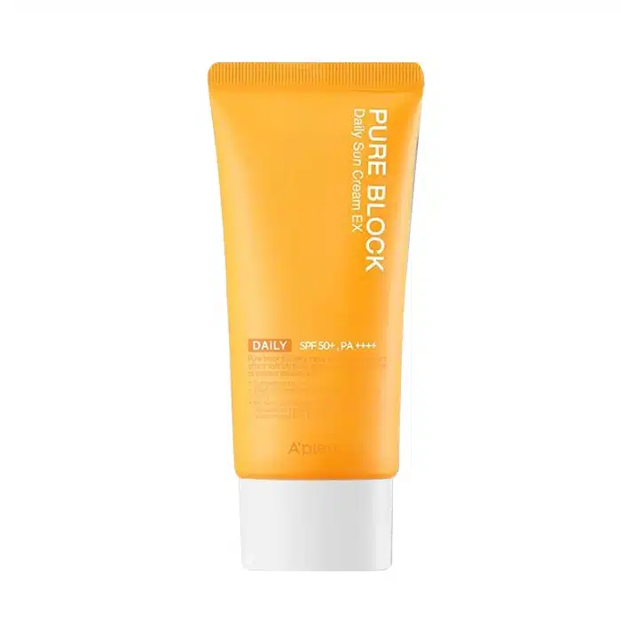 ضد آفتاب آپیو spf50  مدل دیلی حجم 50 میل Apieu Daily Pure Block Sun Cream Ex
