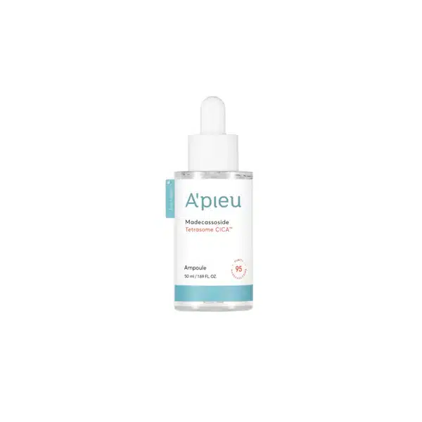 آمپول تسکین دهنده مدکاسوساید آپیو 50میل A’PIEU Madecassoside Tetrasome Cica Ampoule