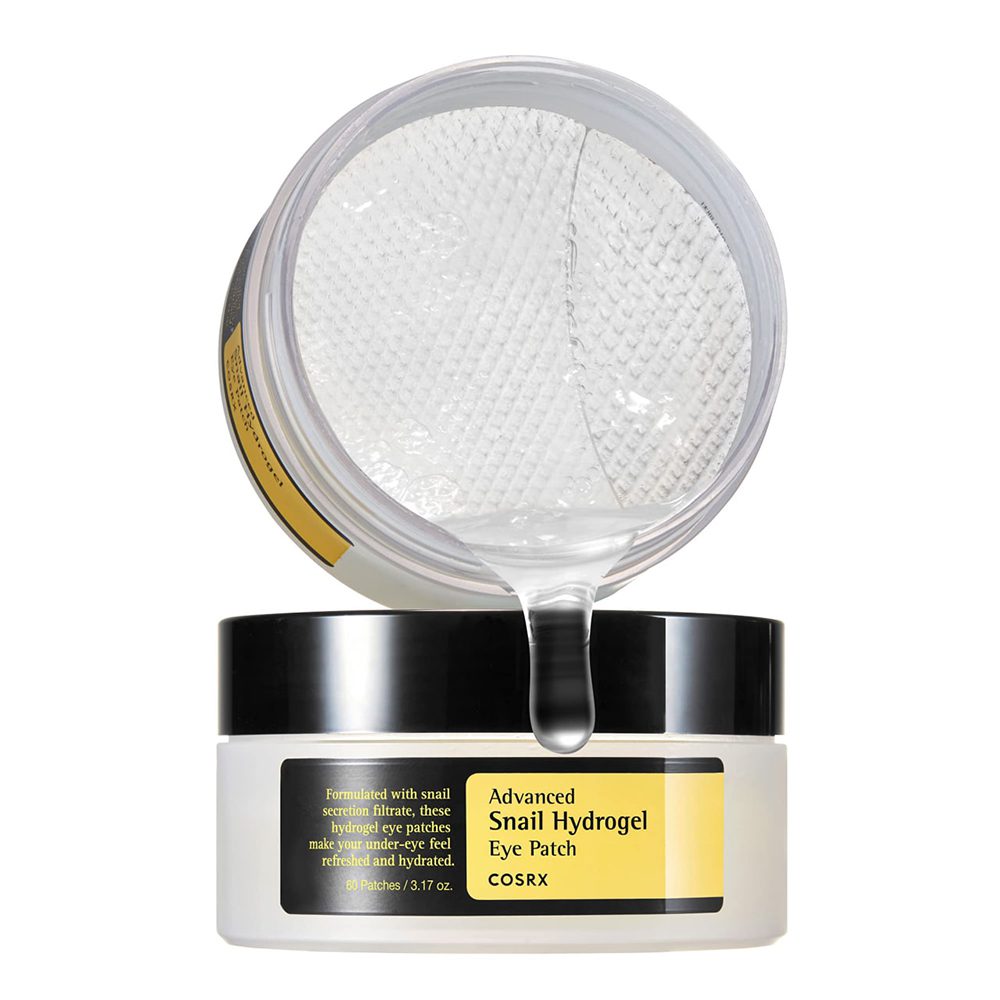پچ 60 عددی دور چشم مرطوب کننده و آبرسان کوزارکس COSRX Advanced Snail Hydrogel Eye Patch Augenmaske