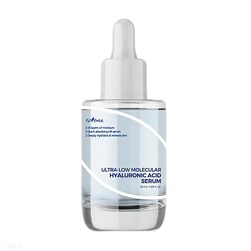 سرم هیالورونیک اسید مولکولی ایزنتری 50 میل ISNTREE Ultra-Low Molecular Hyaluronic Acid Serum 50ml