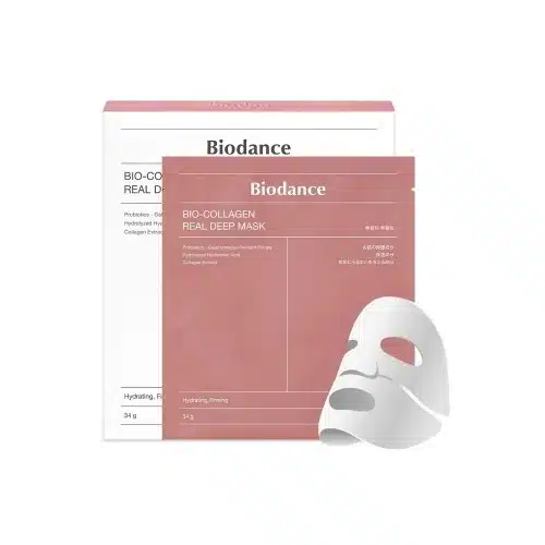 ماسک ورقه ای بیوکلاژن بایودنس BIODANCE پک4عددی