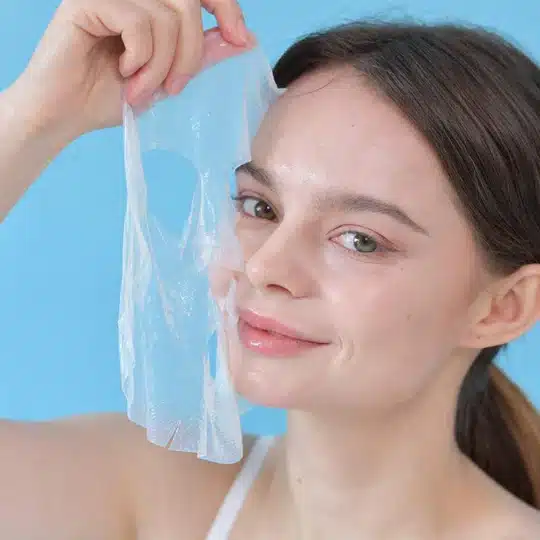 ماسک ورقه ای(پک18عددی) آبرسان مرطوب کننده سفت کننده پوست  راندلب