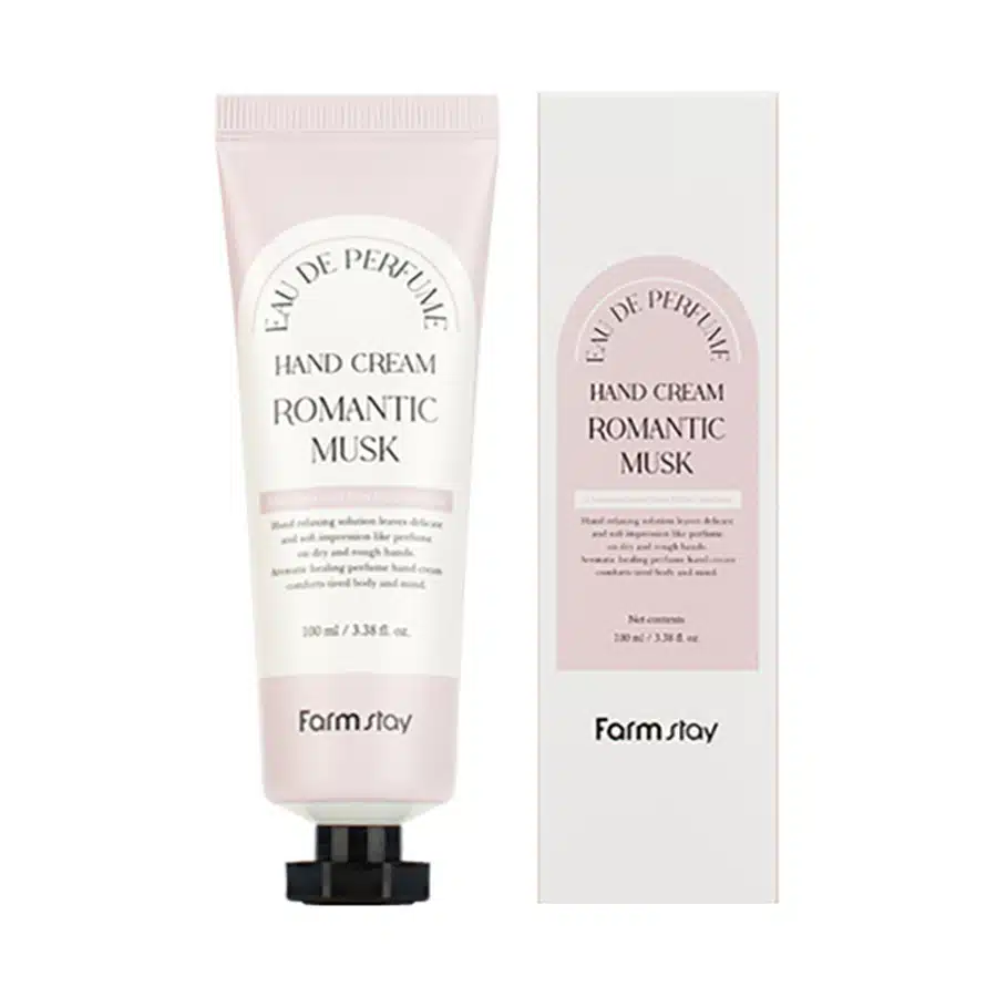 کرم دست معطر فارم استی با عصاره مشک100 میل EAU DE PERFUME HAND CREAM ROMANTIC MUSK