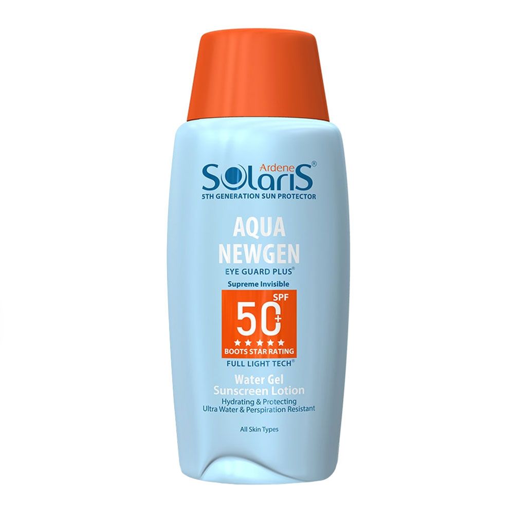 ضد آفتاب آبرسان آکوا نیوژن 100 میل  +SPF 50 آردن سولاریس Aqua NEWGEN ARDENE SOLARIS