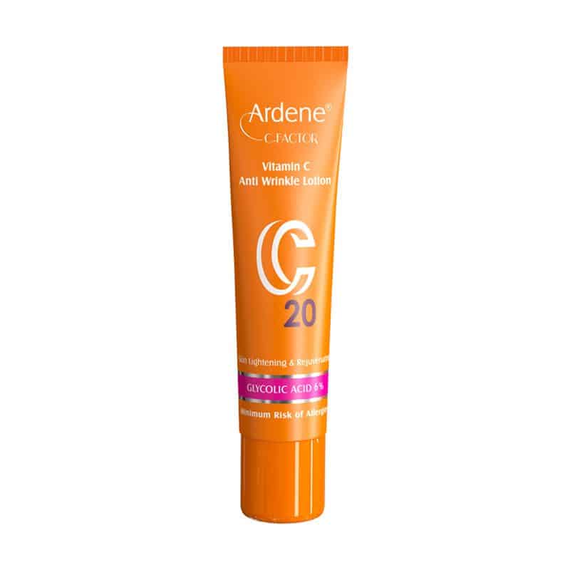 لوسیون ضد چروک C20 آردن سی فکتور 30 میل Vitamin C-Factor Anti-Wrinkle Lotion C20