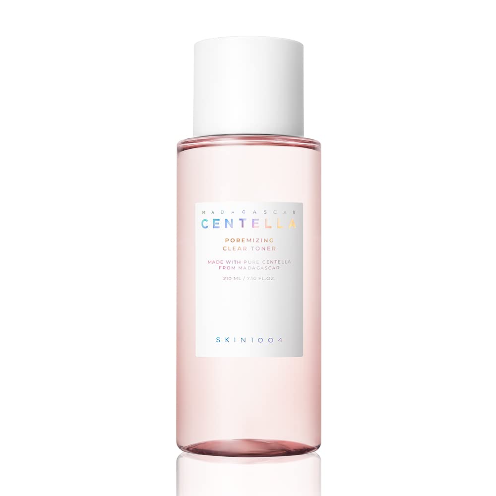 تونر تسکین دهنده و شفاف کننده سنتلا 210 میل ماداگاسکار اسکین 1004 Centella Poremizing Clear Toner