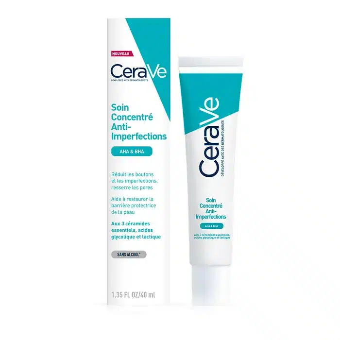 ژل ضد جوش و آبرسان سراوی CeraVe حجم 40 میل | لایه بردار و کوچک کننده منافذ، حاوی AHA/BHA