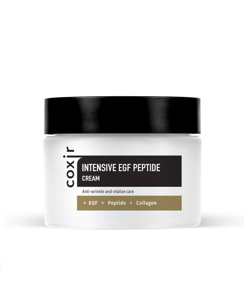 کرم کوکسیر پپتید فشرده مرطوب کننده وضد پیری قوی کلاژن ساز 50 میل COXIR Intensive EGF Peptide Cream
