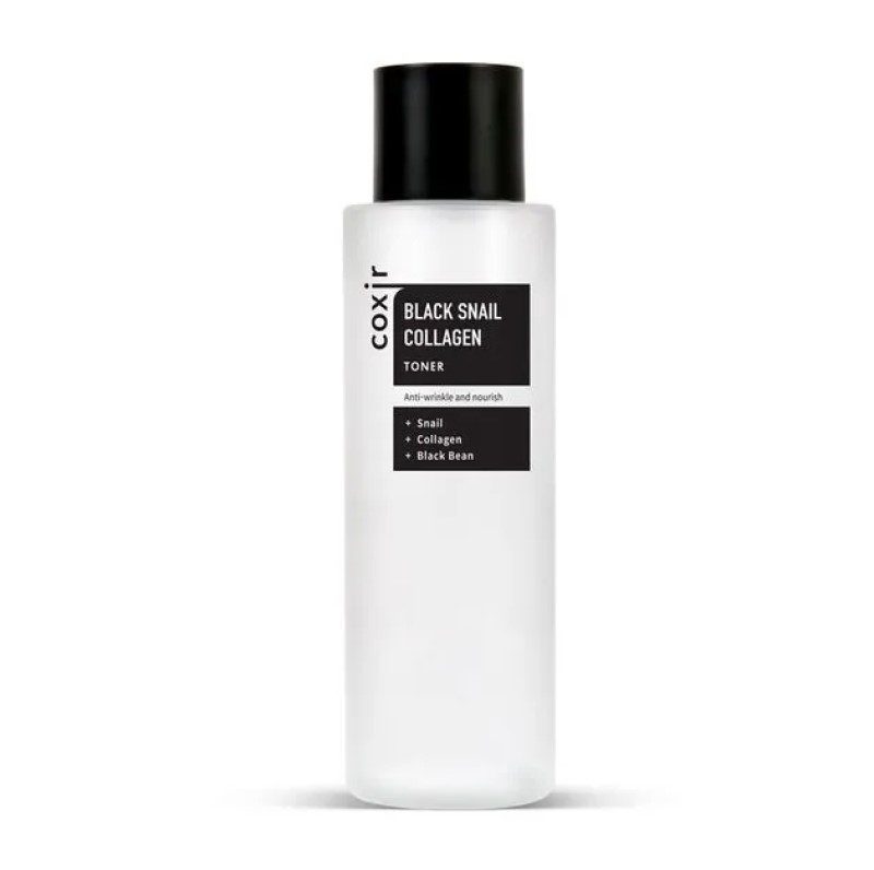 تونر کلاژن و بلک حلزون کوکسیر 150 میل Coxir Black Snail Collagen Toner Toners