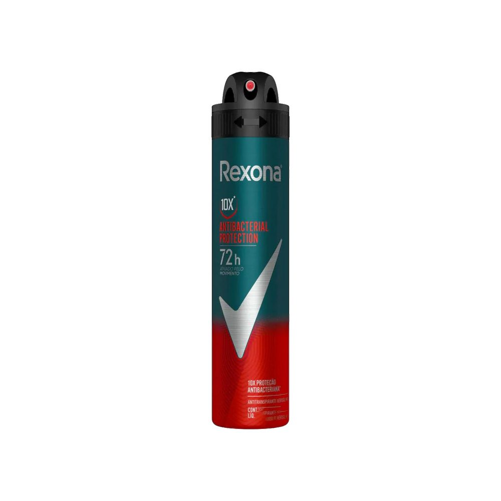 اسپری ضد تعریق مردانه رکسونا مدل ایکس تن Antibacterial Protection X10 حجم 200 میل