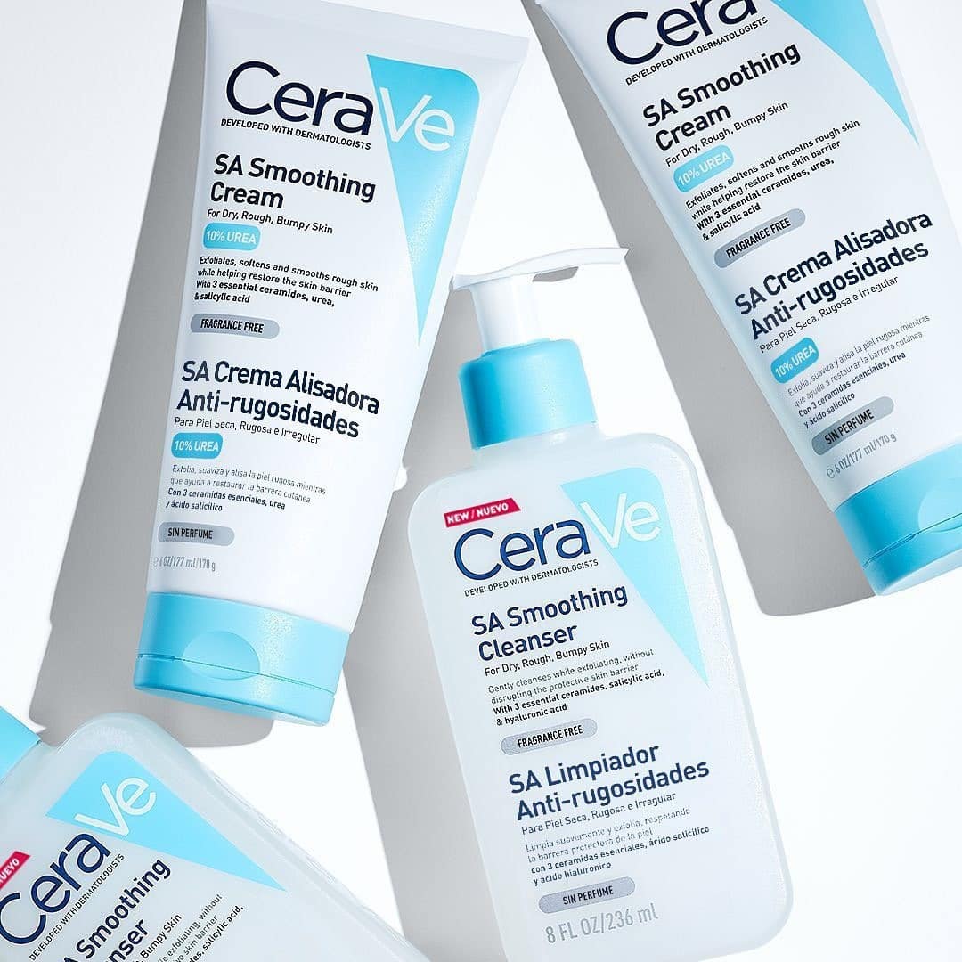 کرم نرم کننده پوست خشک و خشن 177 میل SA UREA10% سراوی CERAVE