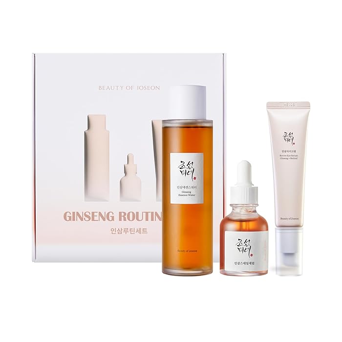 پک 3 عددی روتین پوست جینسینگ بیوتی آف جوسان Beauty of Joseon Ginseng Routine Kit
