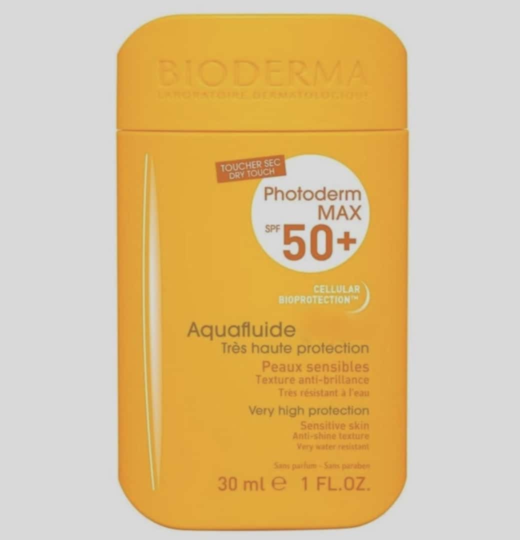 ضد آفتاب بایودرما فتودرم مکس 30 میل bioderma photoderm max spf 50+ aquafluid