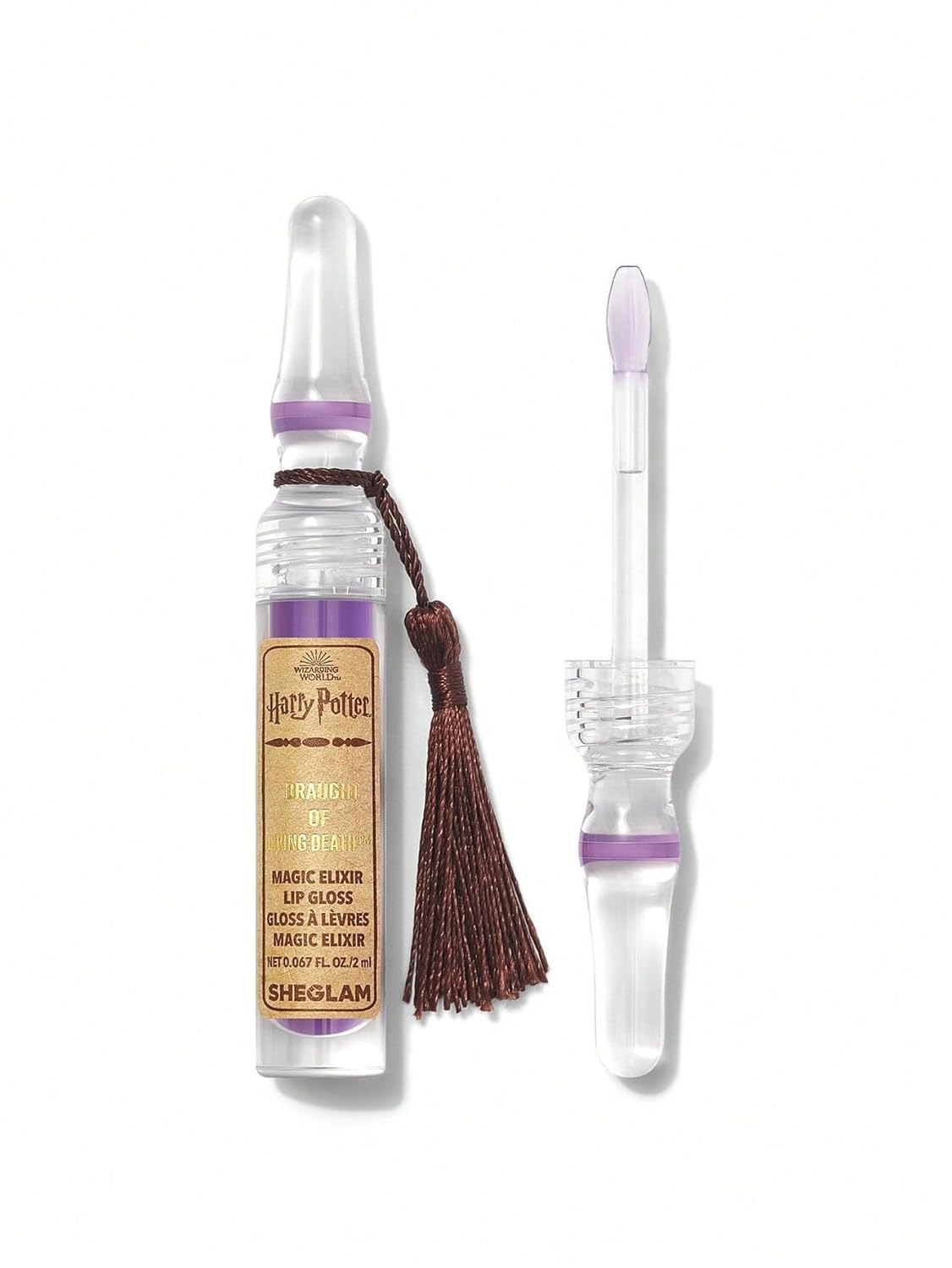 لیپ گلاس اکسیر جادویی شیگلم هری پاتر _ 2 میل Sheglam Harry Potter Magic Elixir Lip Gloss
