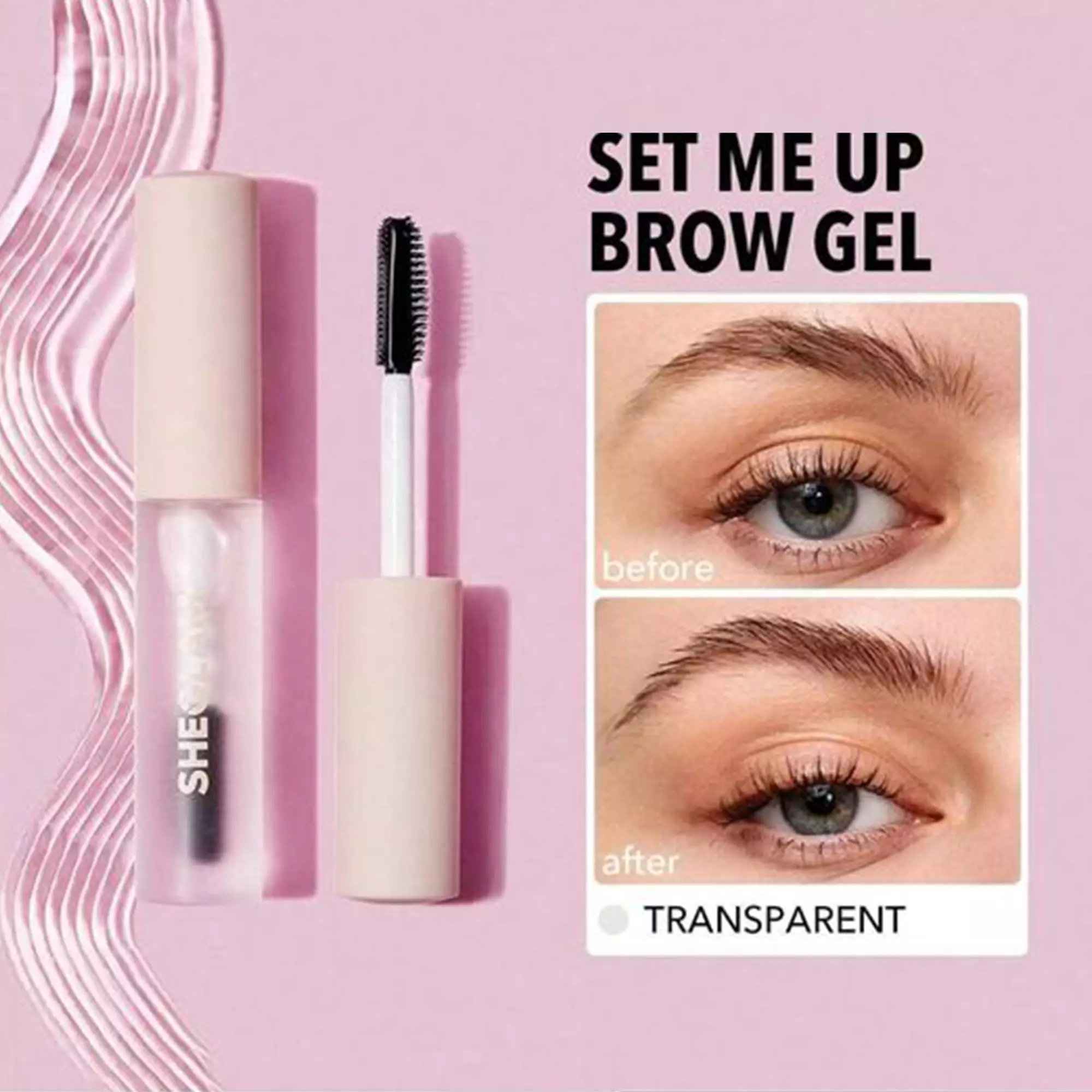 ژل ابرو ضد آب شیگلم Sheglam Set Me Up Brow Gel