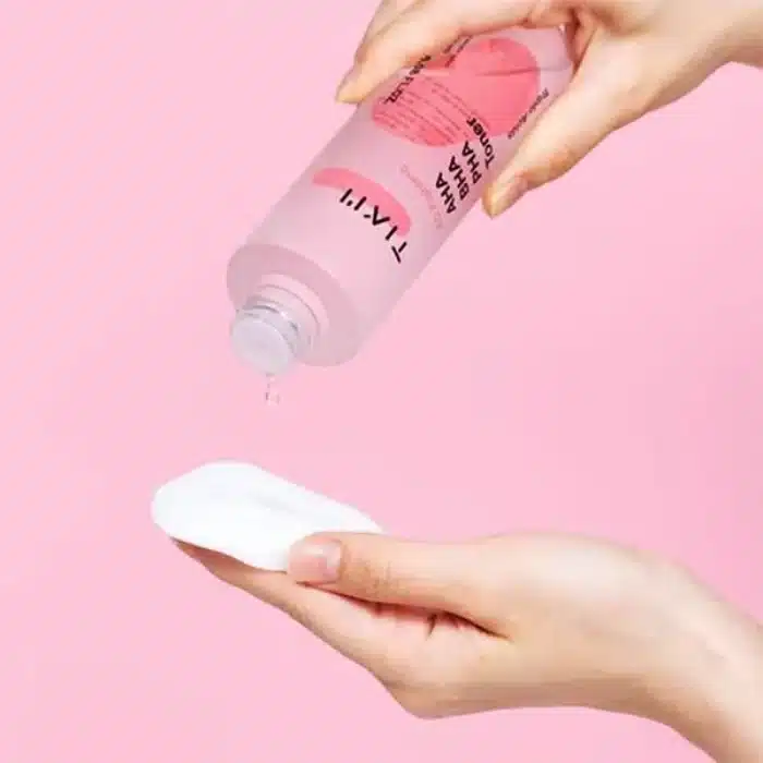 تونر ضد جوش و لایه‌بردار Aha تیام 180 میل Tiam AC Fighting AHA BHA PHA Toner